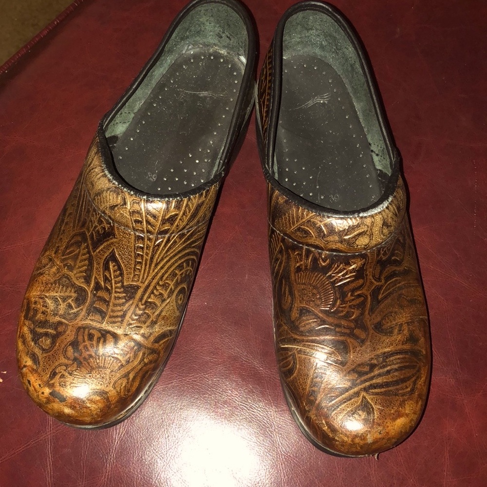 Dansko Brown Clogs